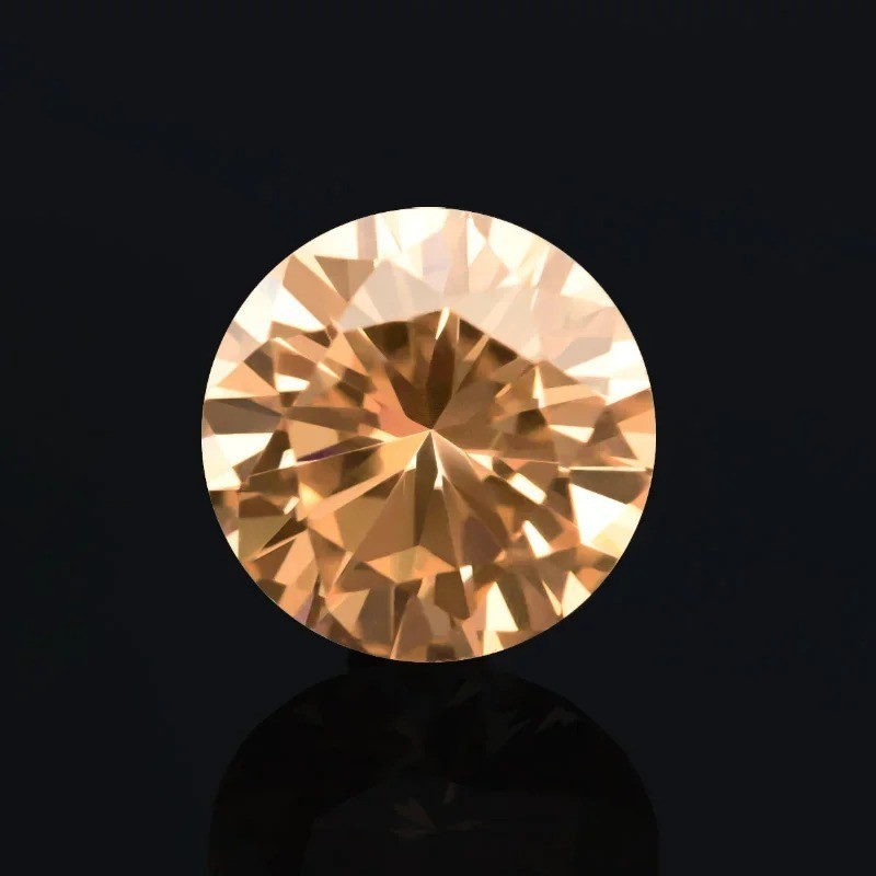 Round Cut 5A Cubic Zirconia Stone Mix Colors 15 Loose CZ Stones Synthetic Gems.