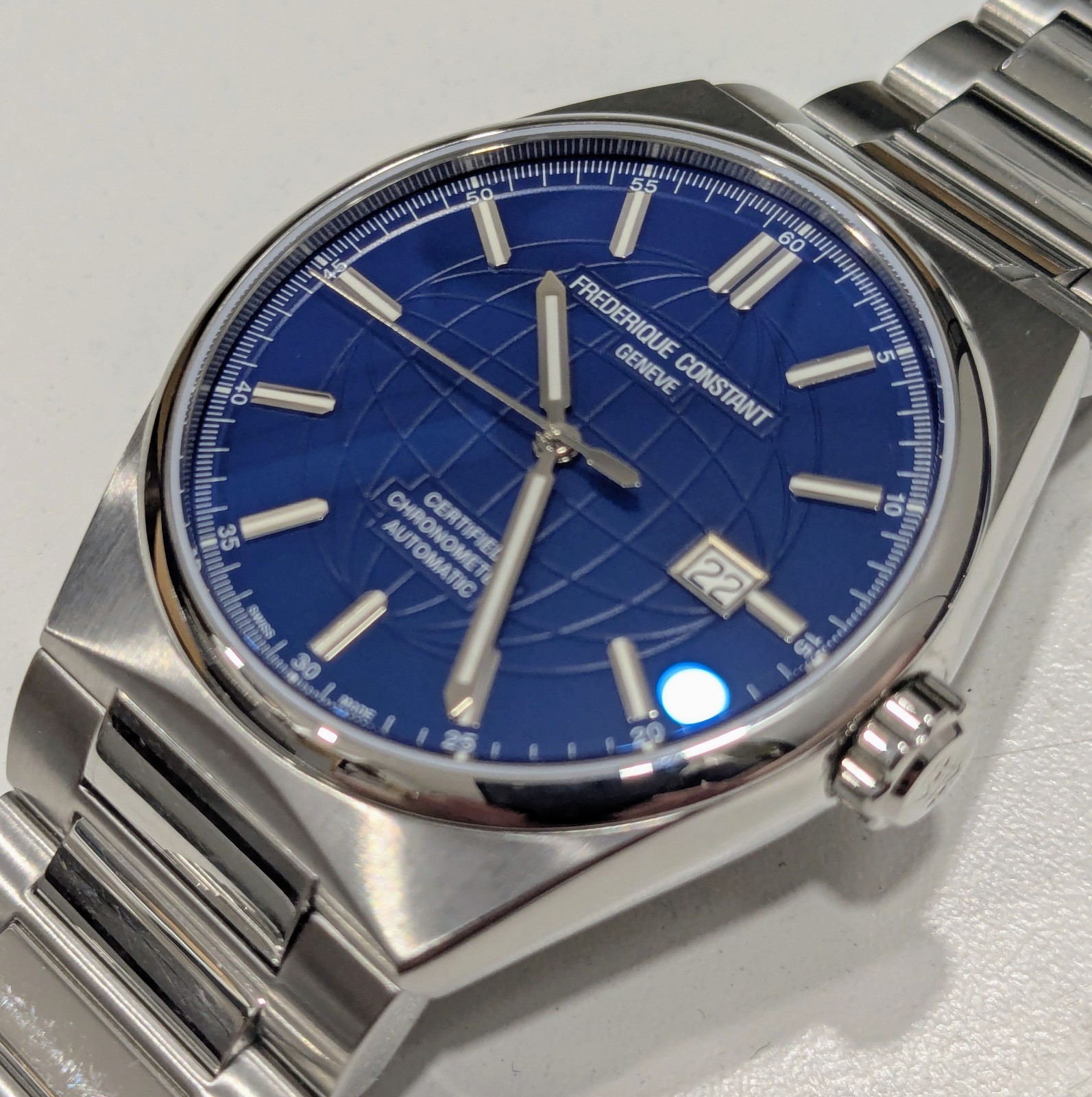Frederique Constant Highlife 41mm Men’s Watch Blue dial FC-303N4NH6B