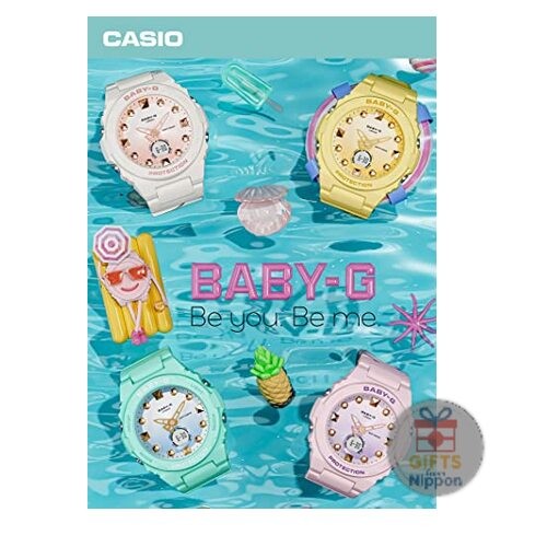 Casio BABY-G BGA-320-7A2JF Quartz Women’s Shockproof 10ATM Watch Mint Lagoon
