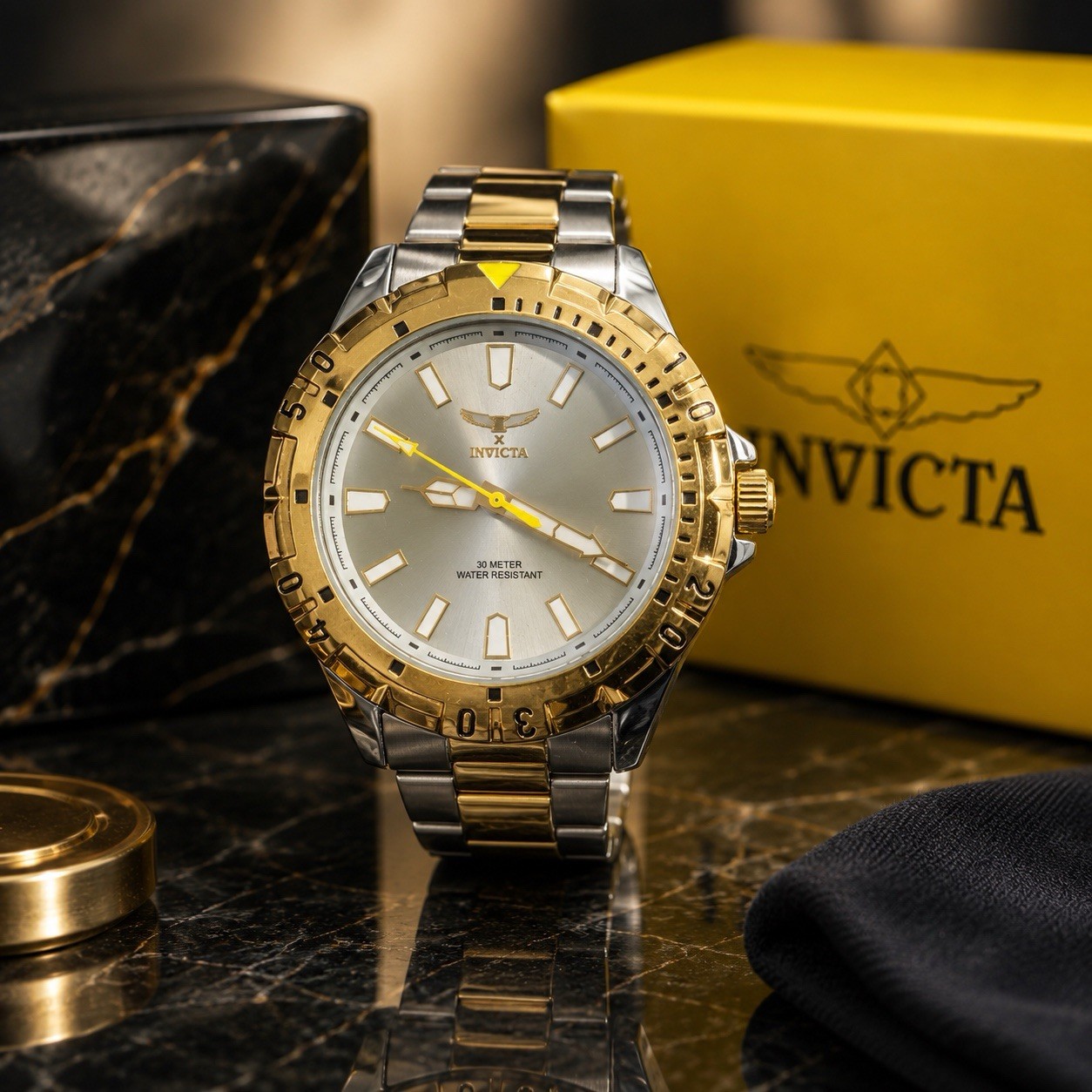 Invicta 69036 Specialty I by Invicta Men’s Watch – 42mm, Gold, Steel