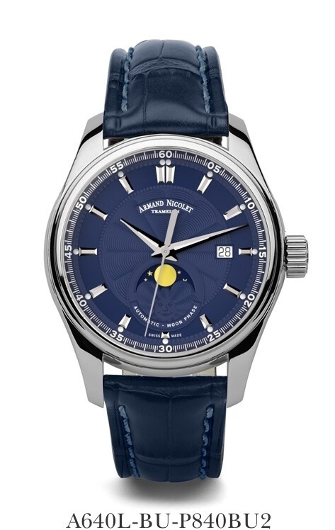 Swiss Made Watch Armand Nicolet MHA A640L-BU-P840BU2