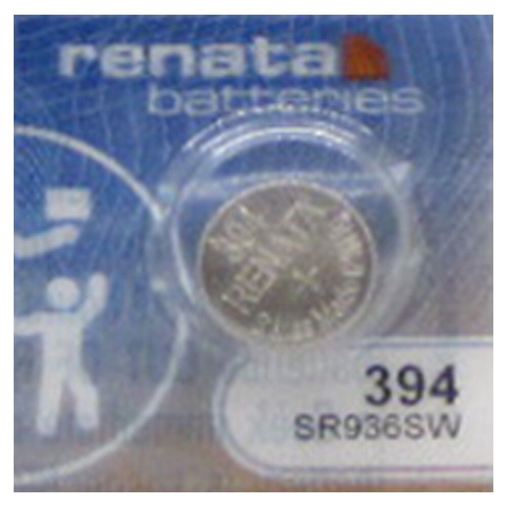Renata 394 SR936SW 1.5V Silver Oxide Button Watch Battery 5 Pack
