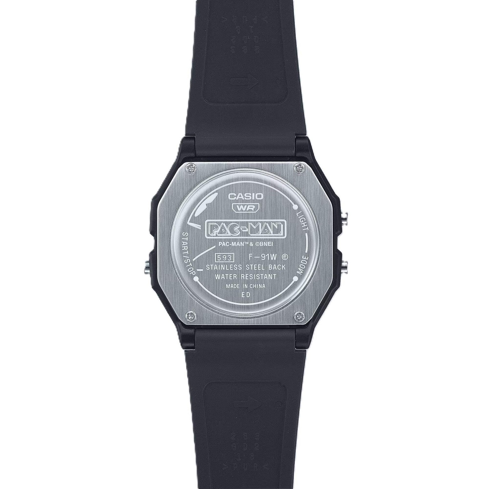 Casio Pac-Man 45th Anniversary Collaboration Series Digital Watch F-91WPC-1A