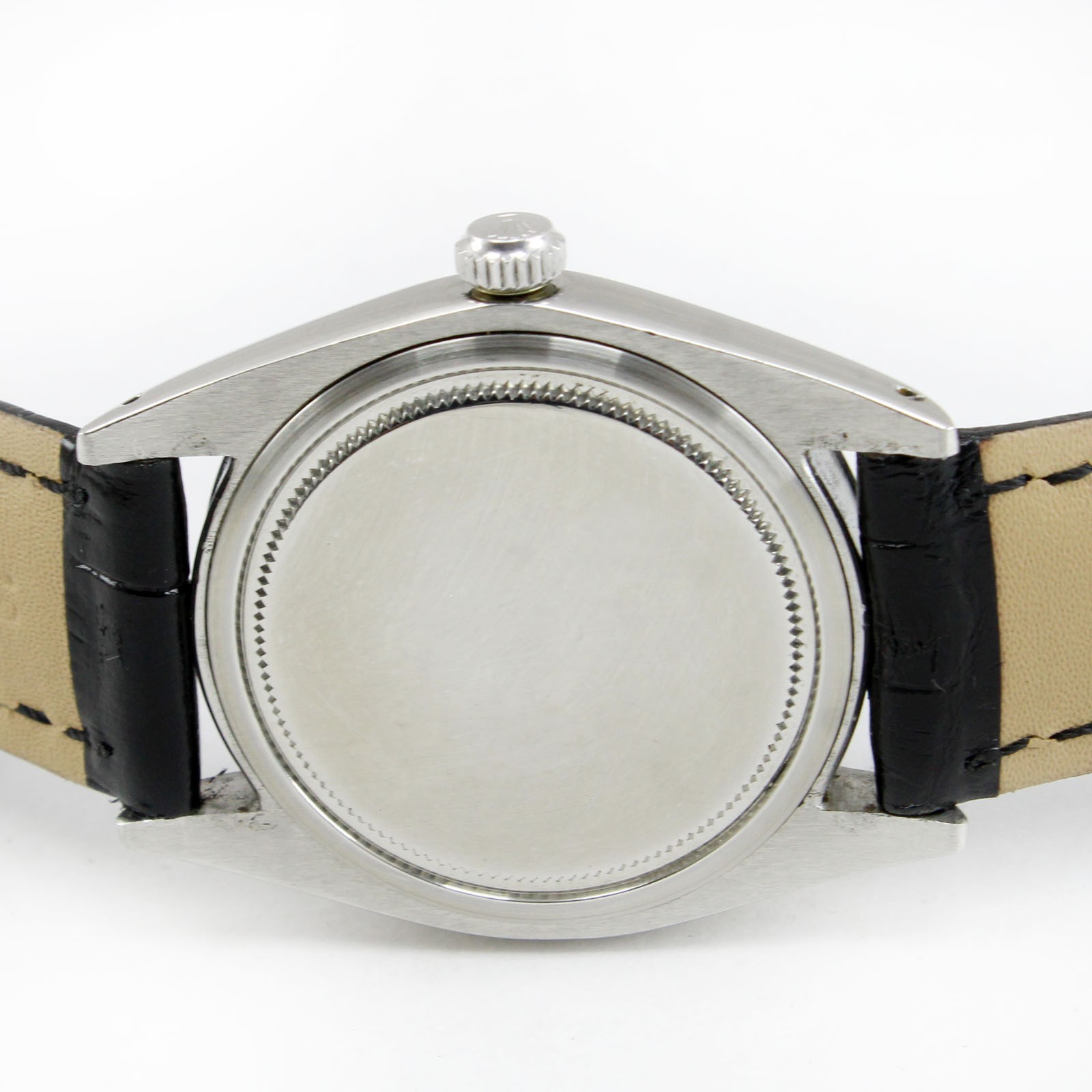 Vintage Rolex Oysterdate Precision Green Dial 34mm Men Steel Men Watch Ref 6694
