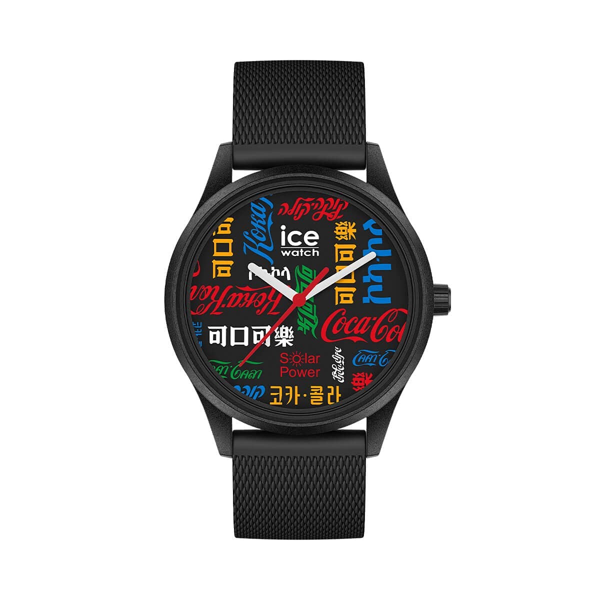 Coca Cola ice-watch Team Black Medium 019618 Solar Unisexs 1200 LTD