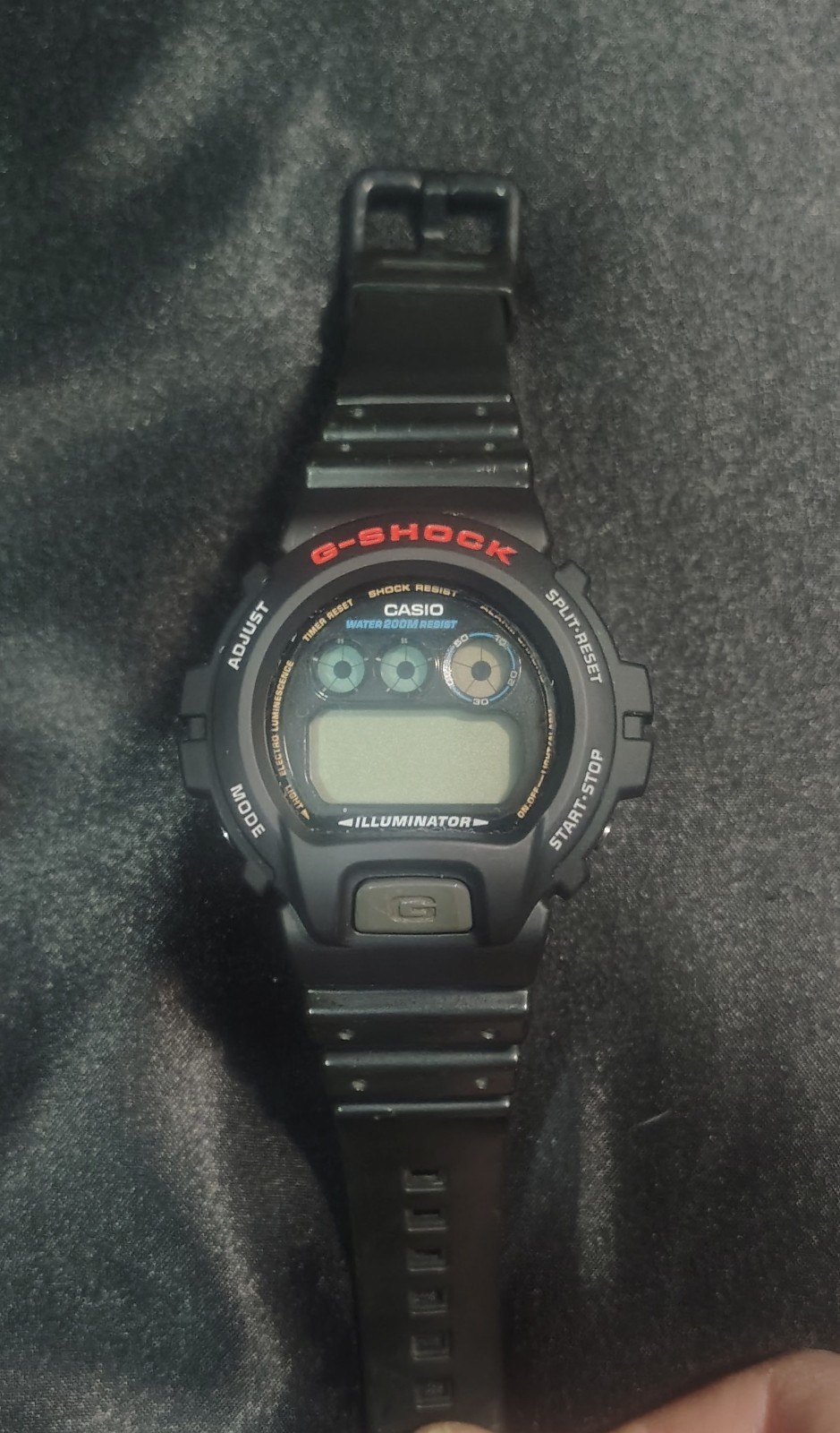 1995 Black Casio G-Shock DW-6900