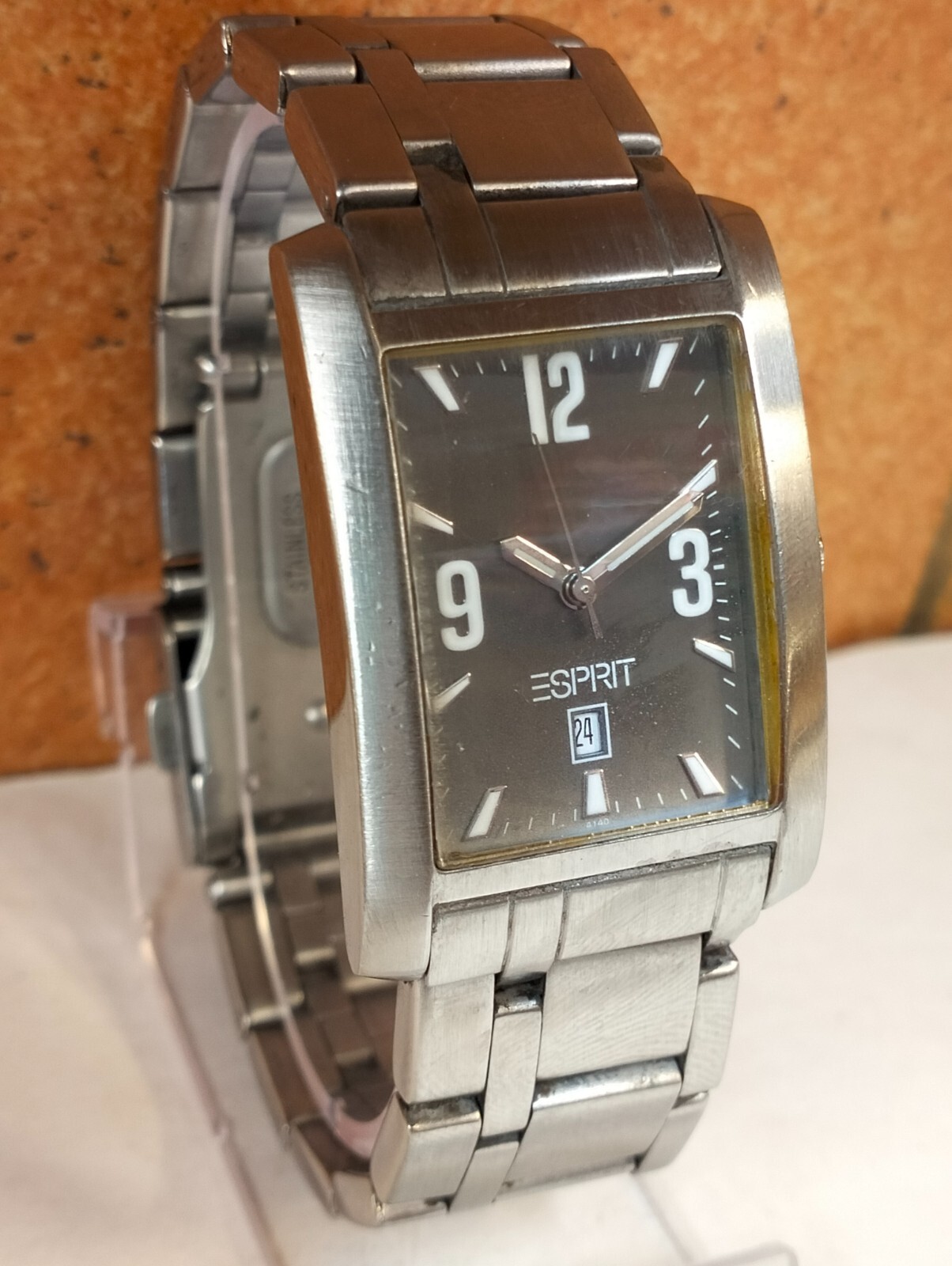 ESPRIT QUARTZ GRAY DIAL 4140 MEN’S FULLY WORKING CONDITION ALL ORIGINAL VINTAGE