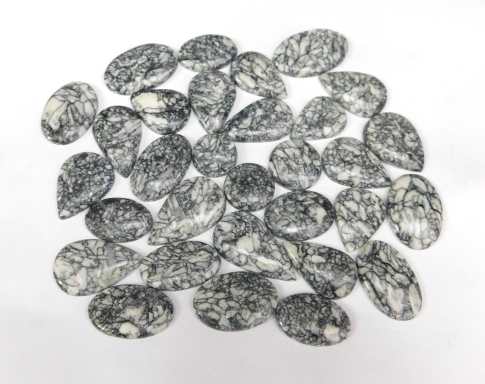 Natural Pinolith Jasper Quality Gemstone Cabochon Fancy Jewelry Making 71316