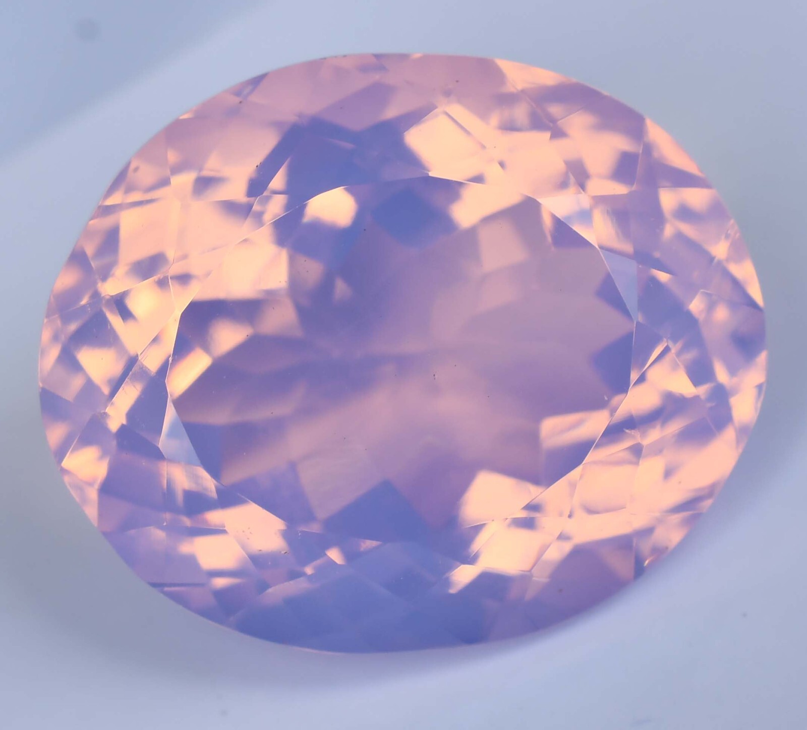 Natural Pink Opal 39.80 Ct Oval Welo Untreated Australian Certified Gemstone