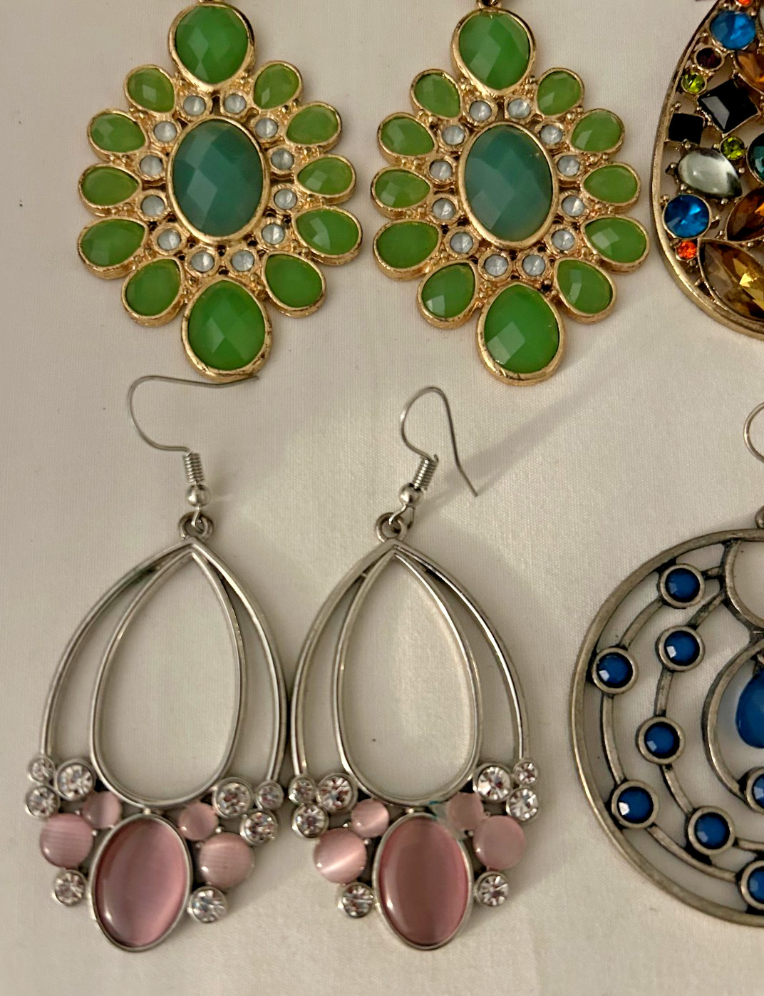 paparazzi Collection Various bohemian Style Dangle drop Multi-color 10 Earrings