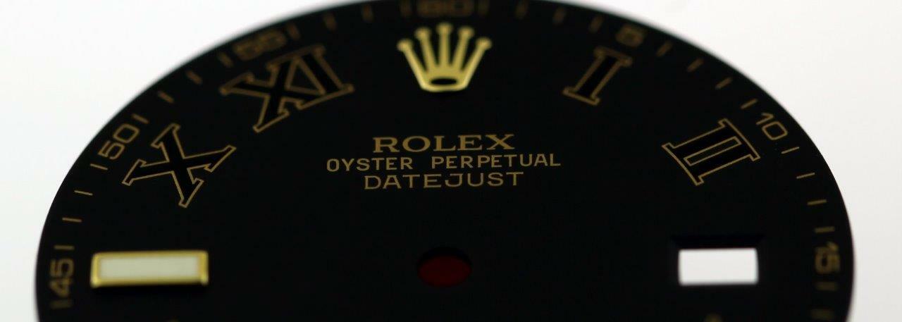 Original Men’s Rolex Datejust II 116333 Black, Black Roman & Stick @9 2/T #E2