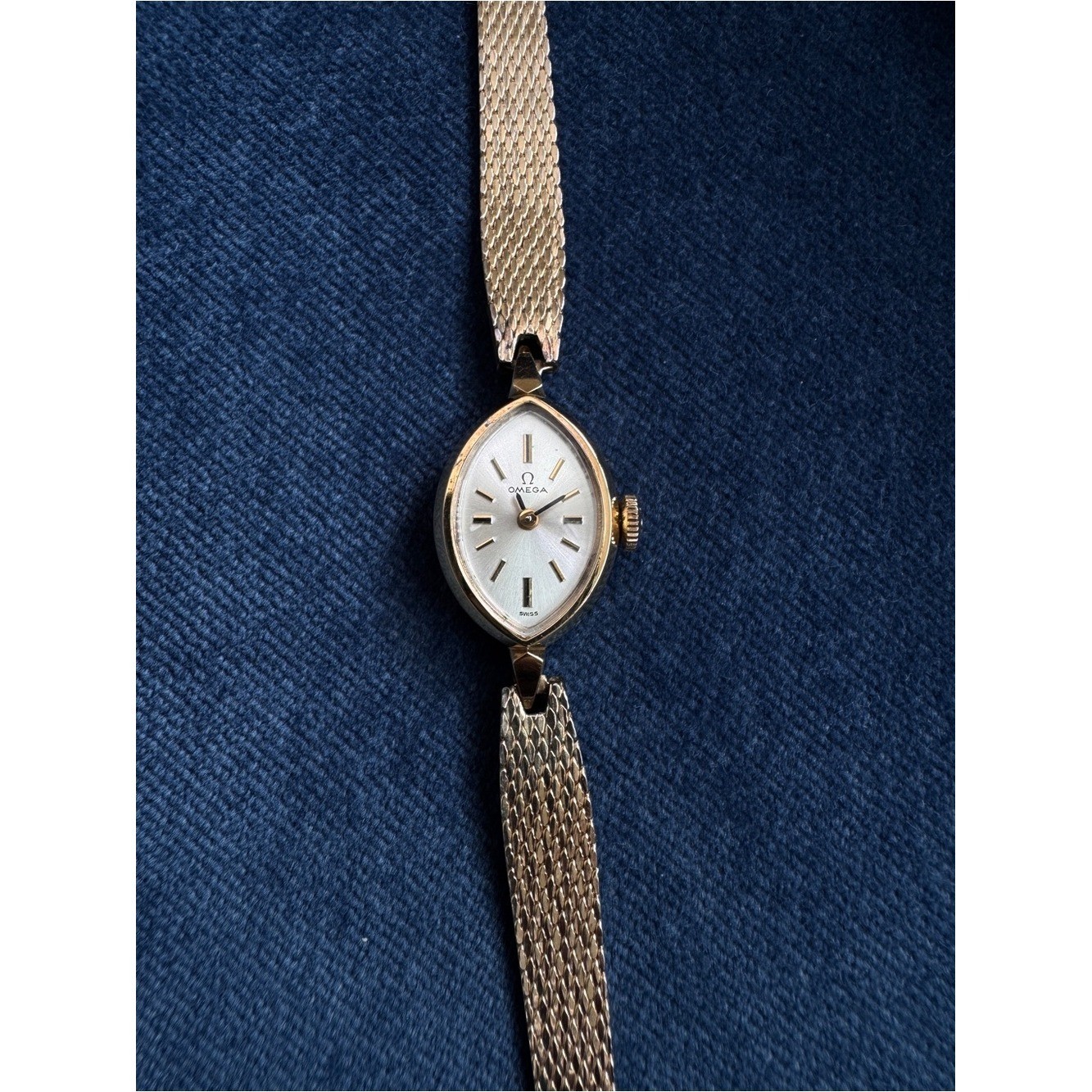 Vintage OMEGA 17 Jewels 1OK gold-filled Manual Wind Cocktail Watch