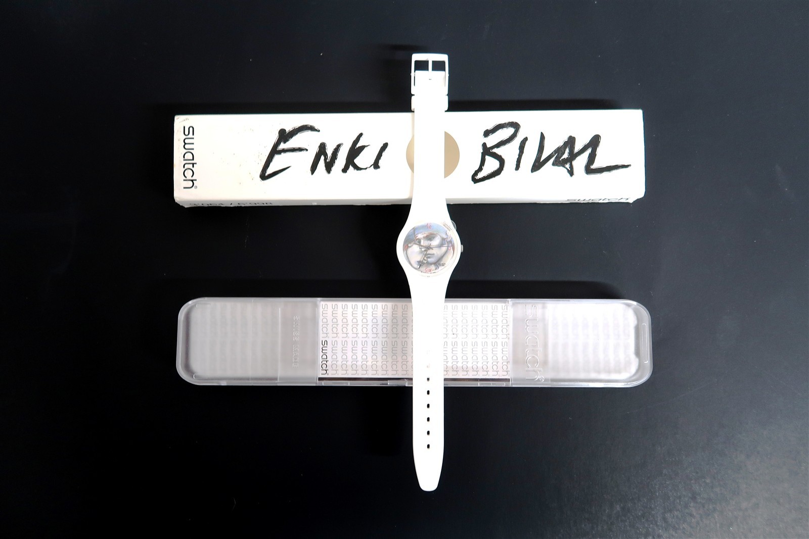 NEW Swatch Watch INTO EACH OTHER GZ218S w/ Case & Papers 2010 Numbered Edition