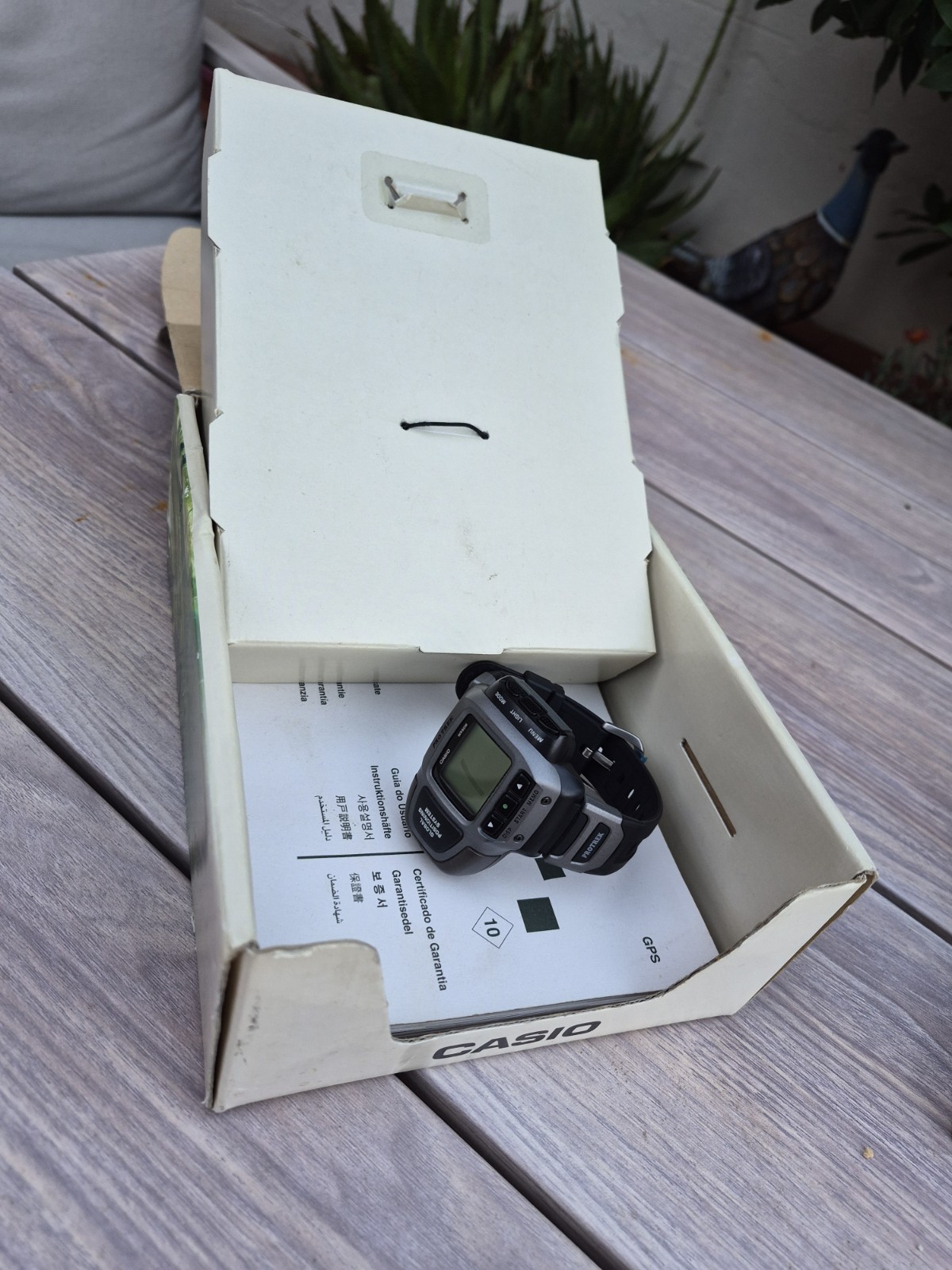Vintage Casio Pathfinder Digital Watch PAT-1 GP-1 Module No. 1840 gps watch