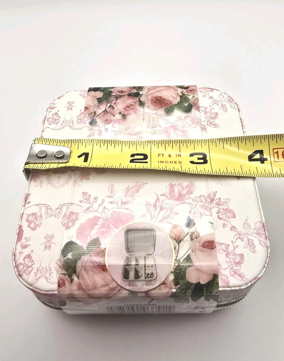 Jewelry Box Girls Little Girl Gift Travel Small Pink Roses