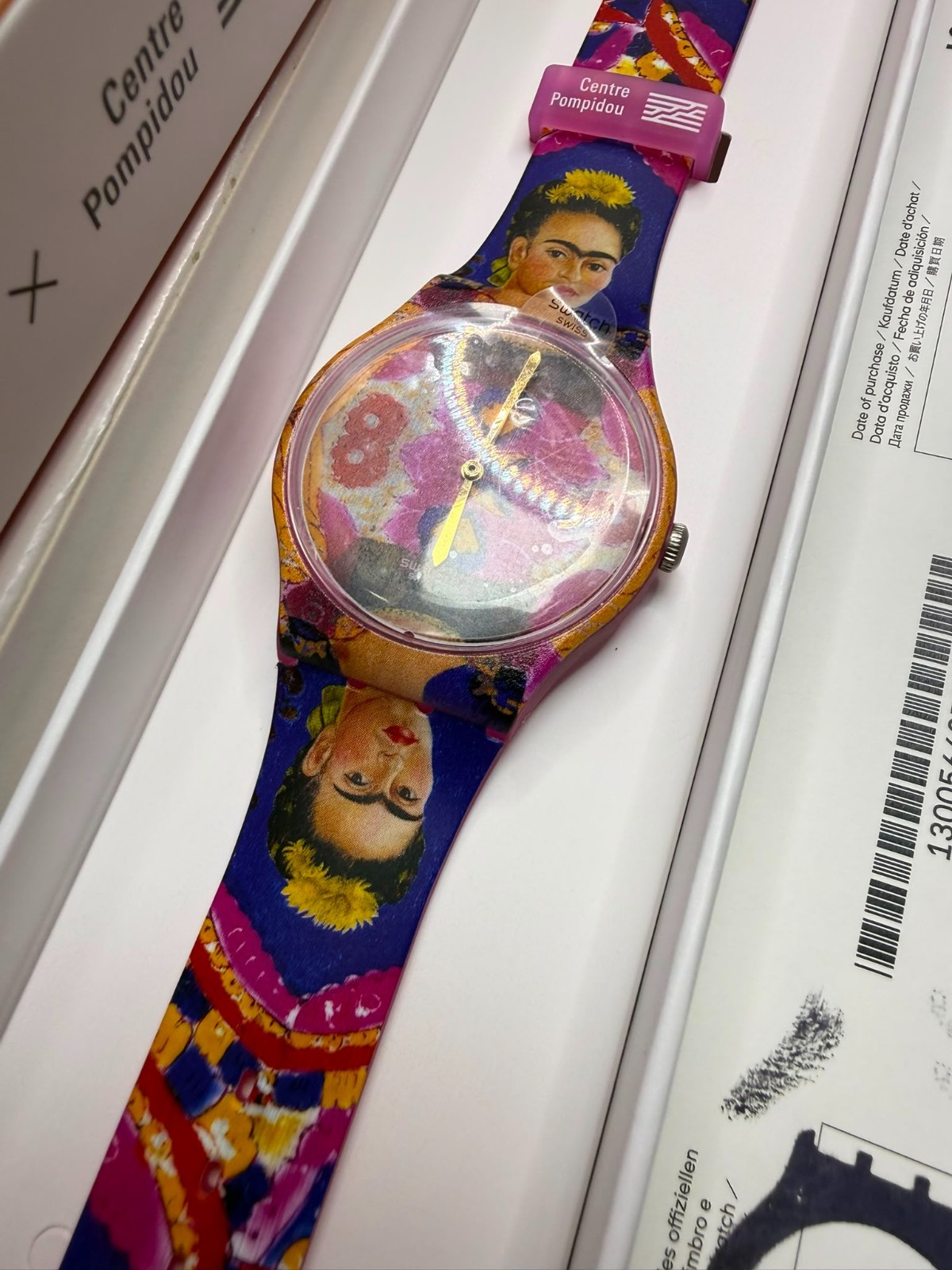 Swatch x Centre Pompidou The Frame by Frida Kahlo SUOZ341