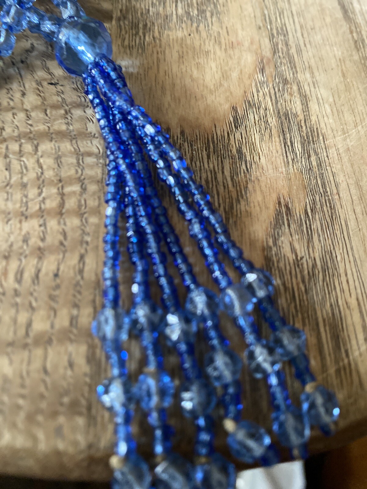 Vintage Art Deco Flapper Boho Beaded Necklace Sautoir