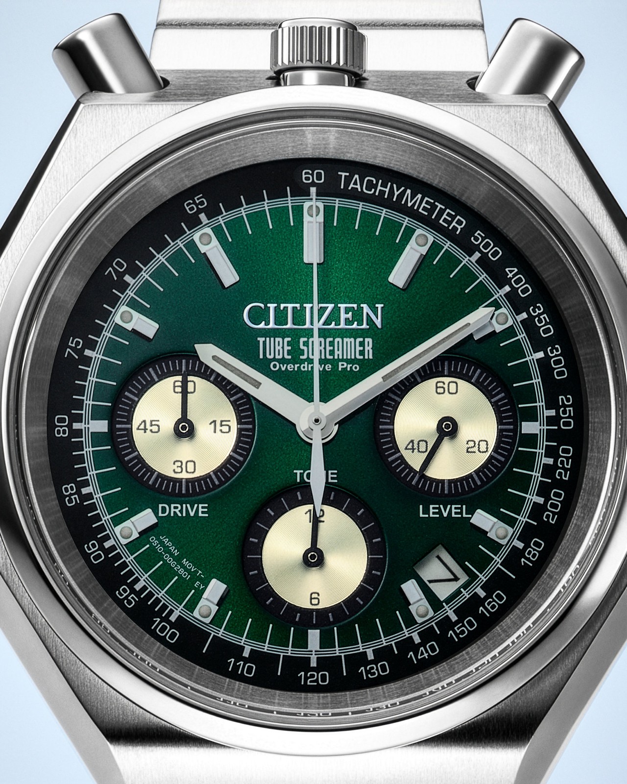 CITIZEN Ibanez Tube Screamer Tsuno Chrono Limited 500 Watch TSTCC808 Brand New