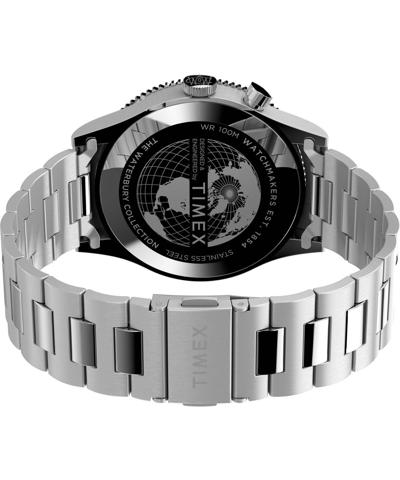 TIMEX Waterbury Stainless Steel 39mm Quartz Wristwatch TW2W22700