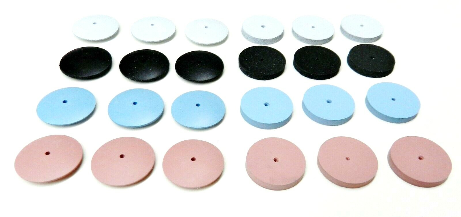 Silicone Polishing Wheel Set of 26 Assortment Kit Jewelry Polishers Made Germany