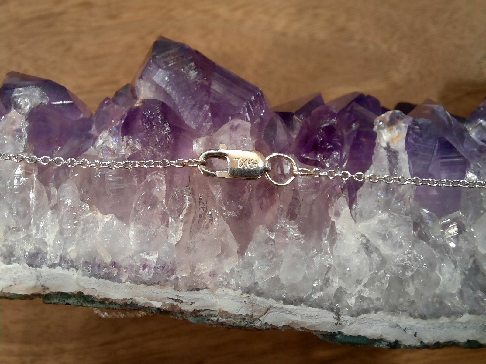 17.5″ 14K White Gold 1.0mm Rolo Chain Necklace – 1.604 grams Excellent Condition