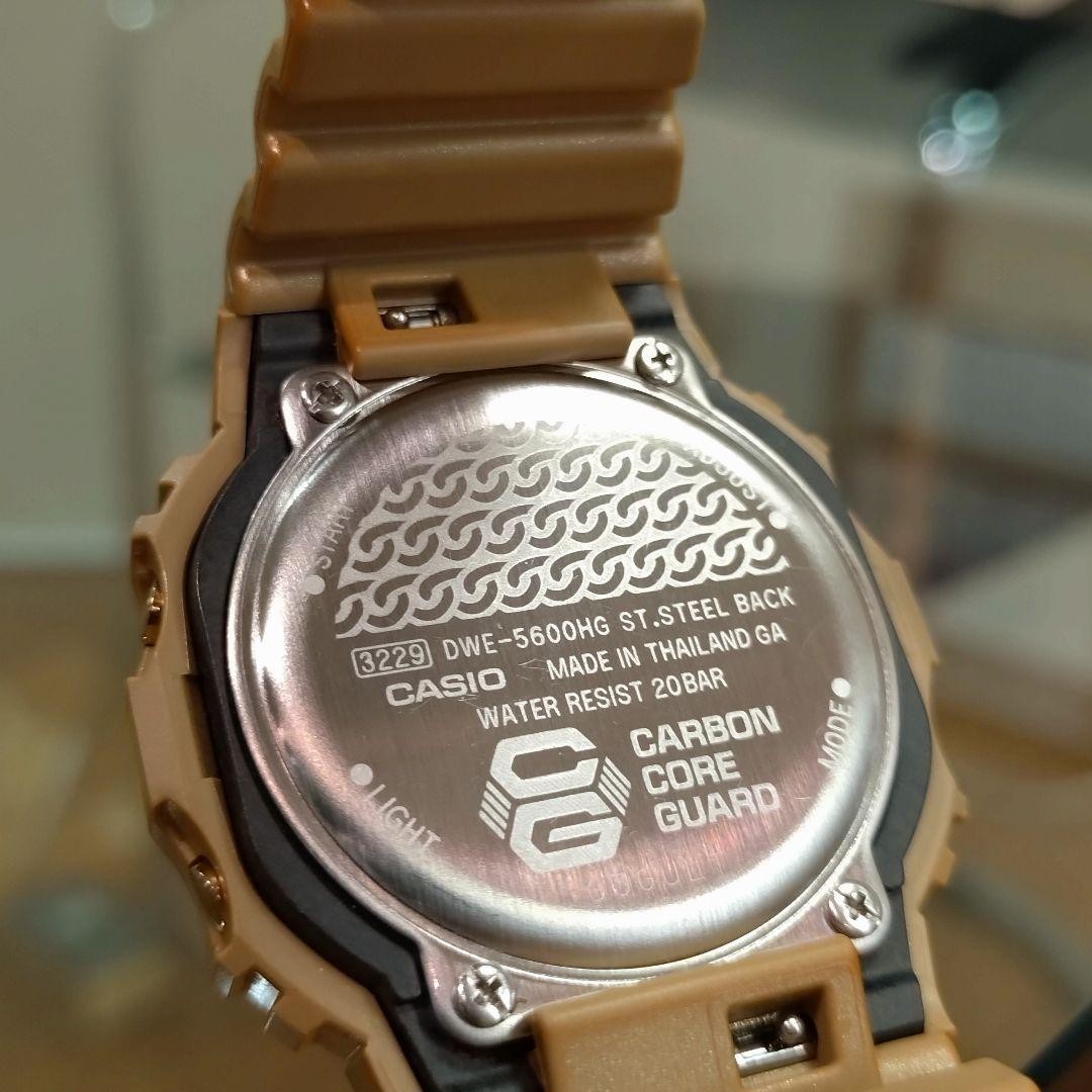 Casio G-Shock DWE-5600HG Hip Hop Gold Black Digital Watch Japan