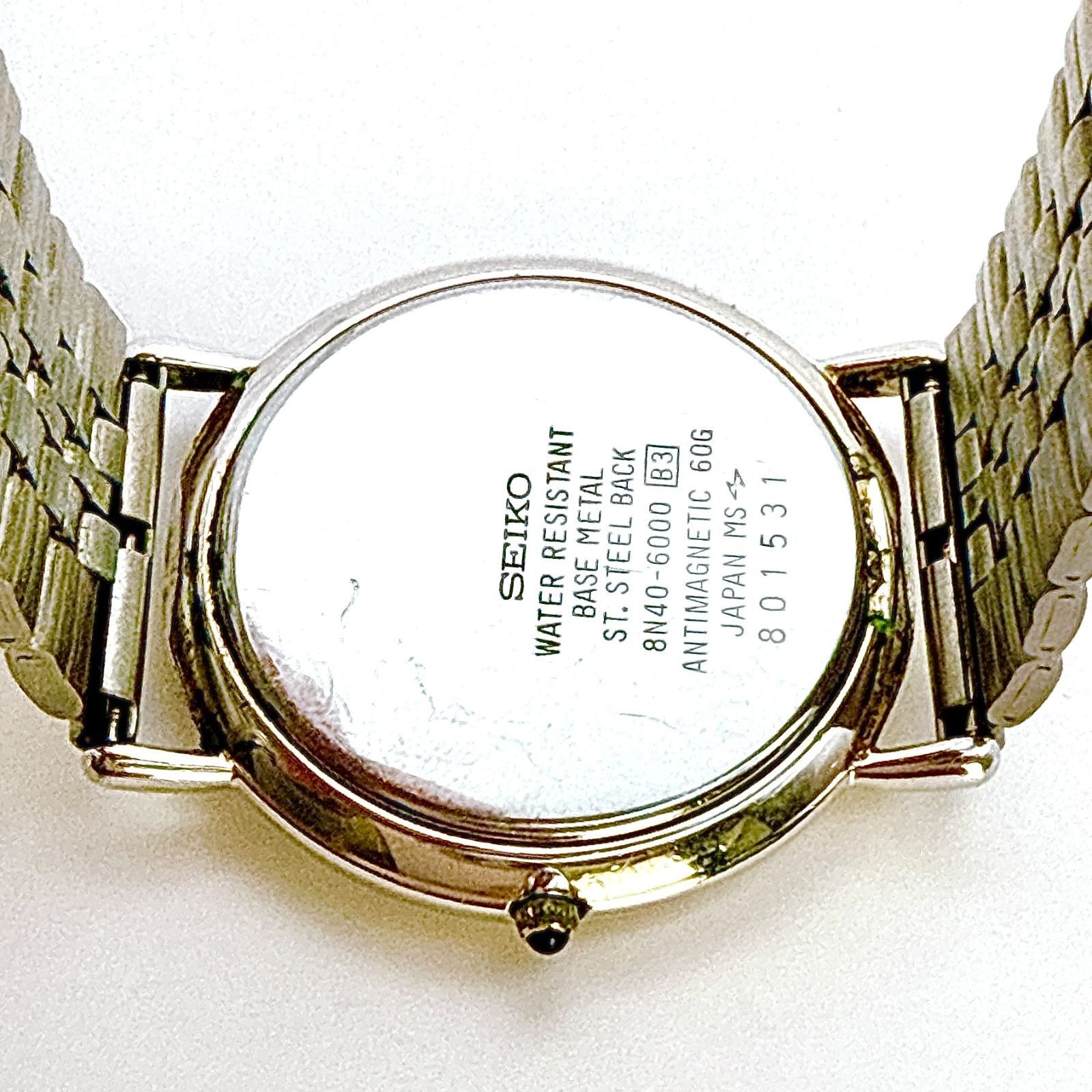 Seiko Dolce B065 Quartz Wristwatch Used From Japan