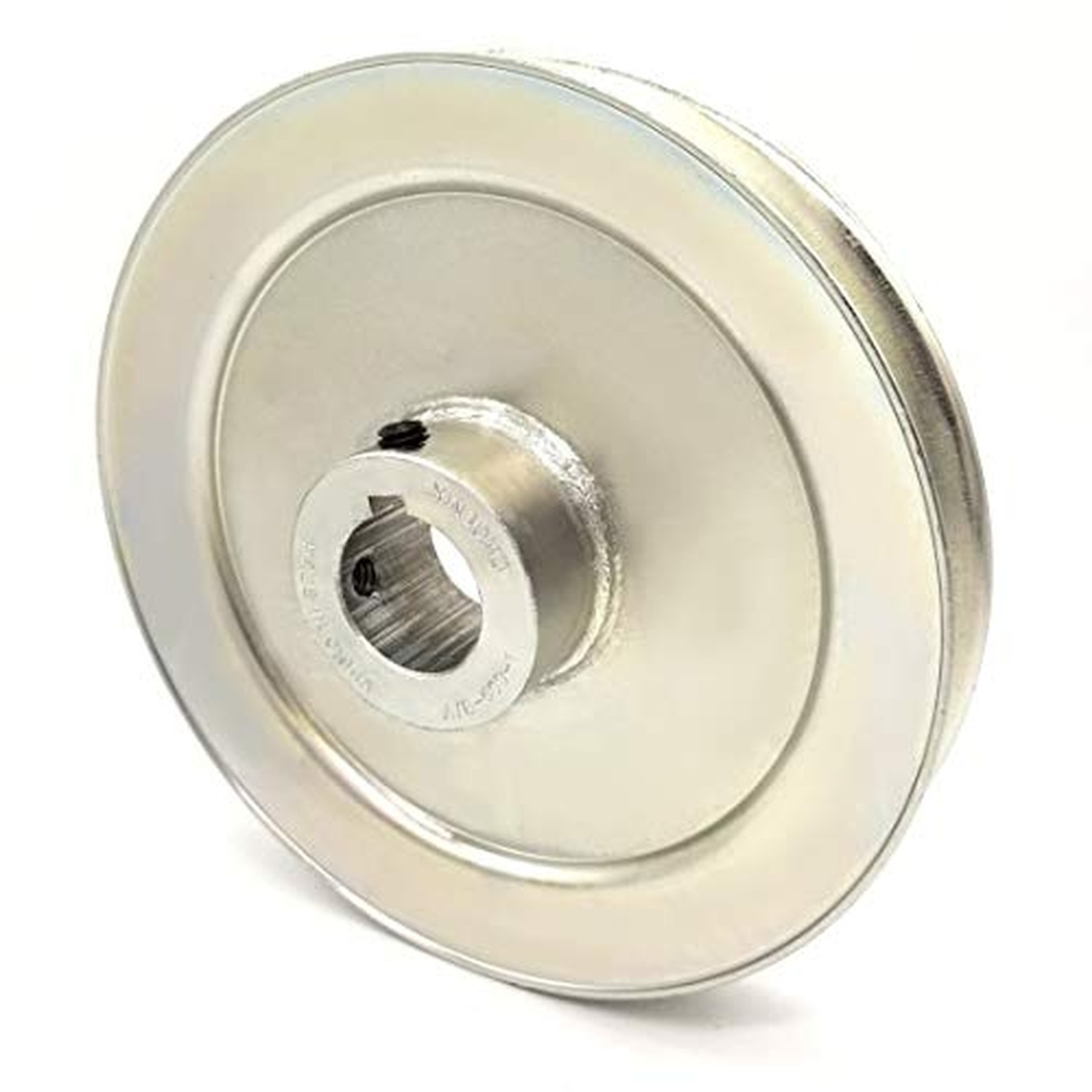 Phoenix Mfg. V-Groove Drive Pulley, 6” Diameter, 1″ Bore, Steel