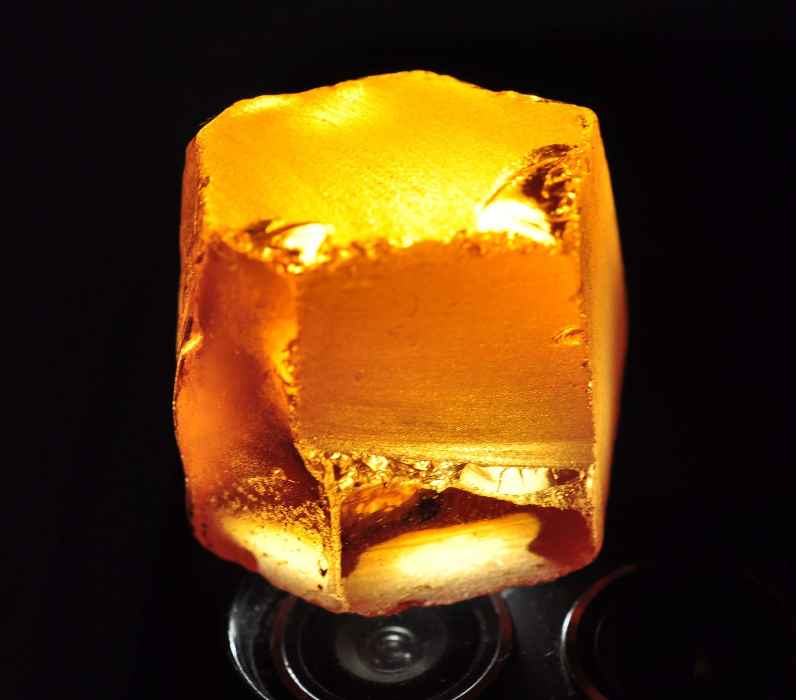 Yellow Raw Zircon 276+ Ct Cambodian Natural Certified Loose Rough Gemstone