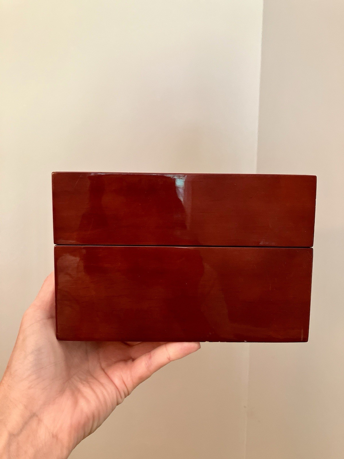 GENUINE RARE JOE RODEO ORIGINAL WATCH BOX CASE Lacquered Wood Rio 890 JR08