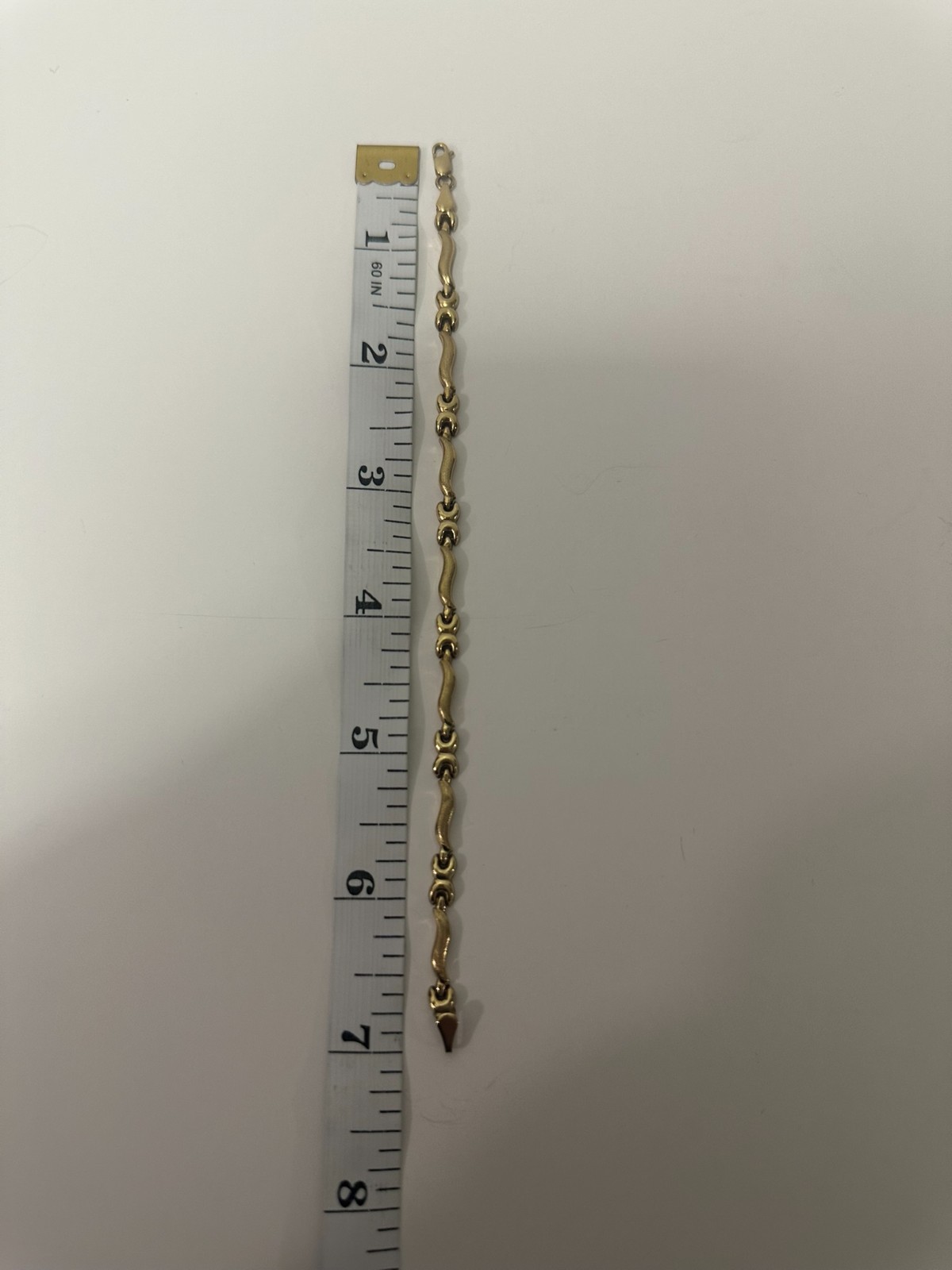 10k Yellow Gold Bracelet 7 Inches