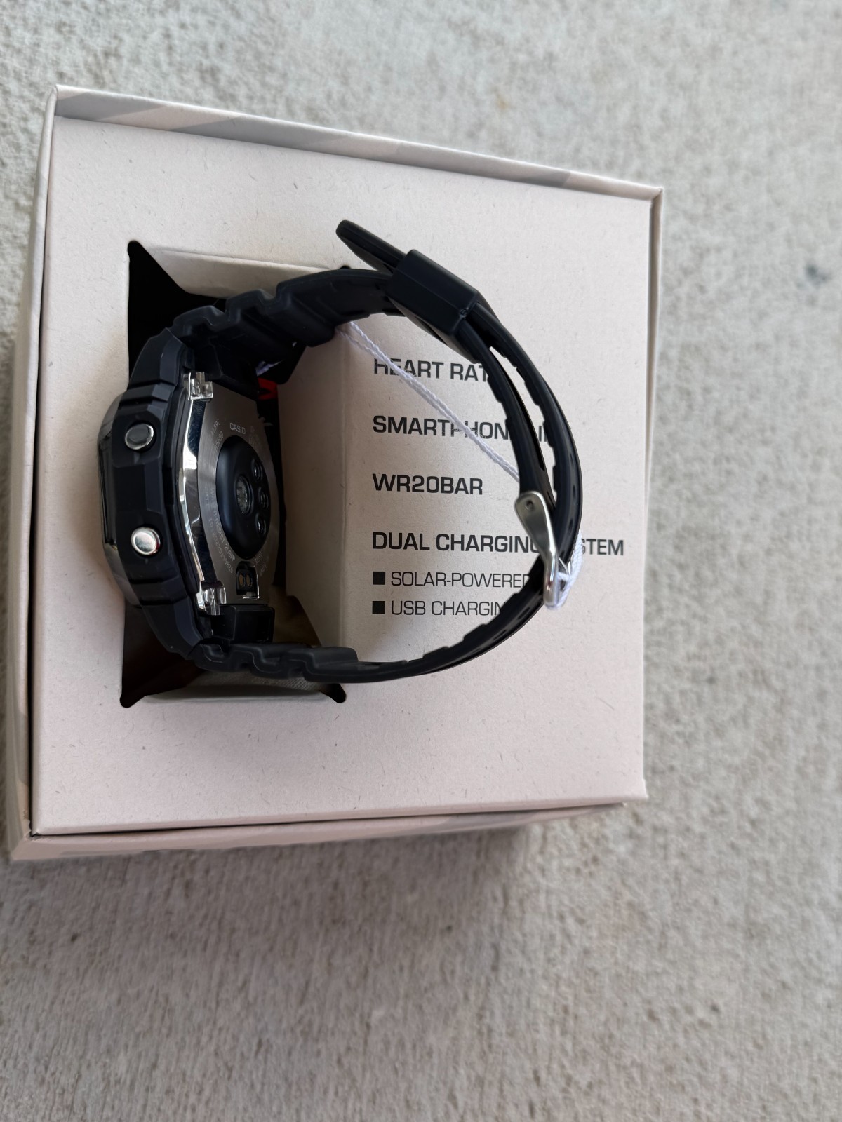 G Shock dwh5600mb1cr Black Watch New in Box