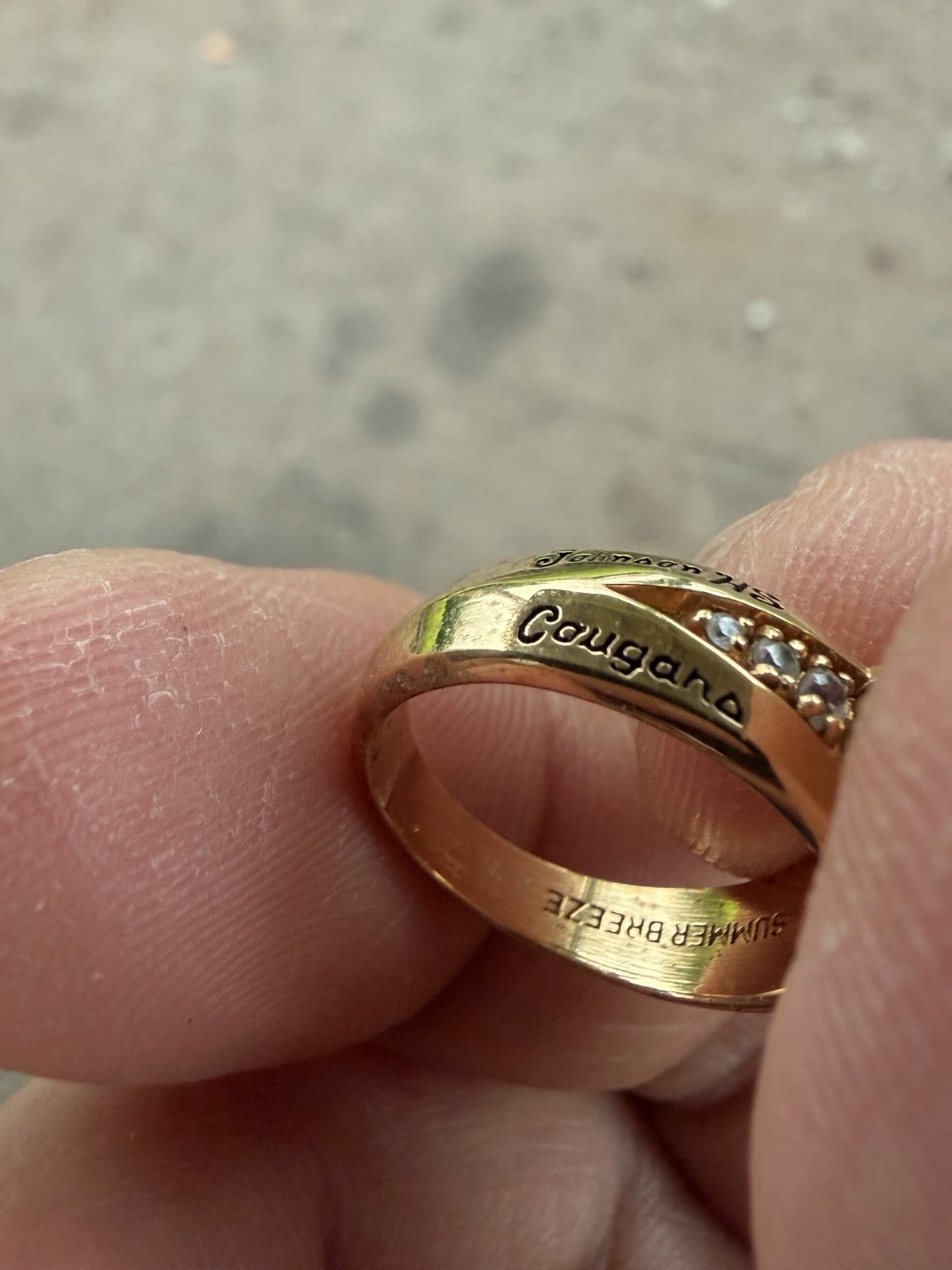 Johnson High School Class Ring For Women