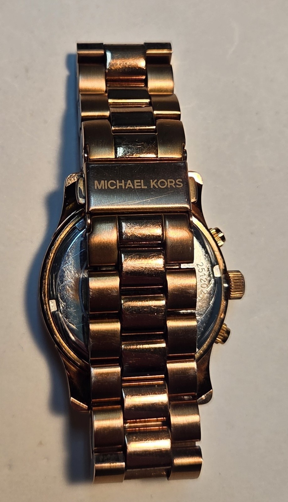Michael Kors MK5128 Women’s Runway Rose Gold Stainless Steel Watch 38mm