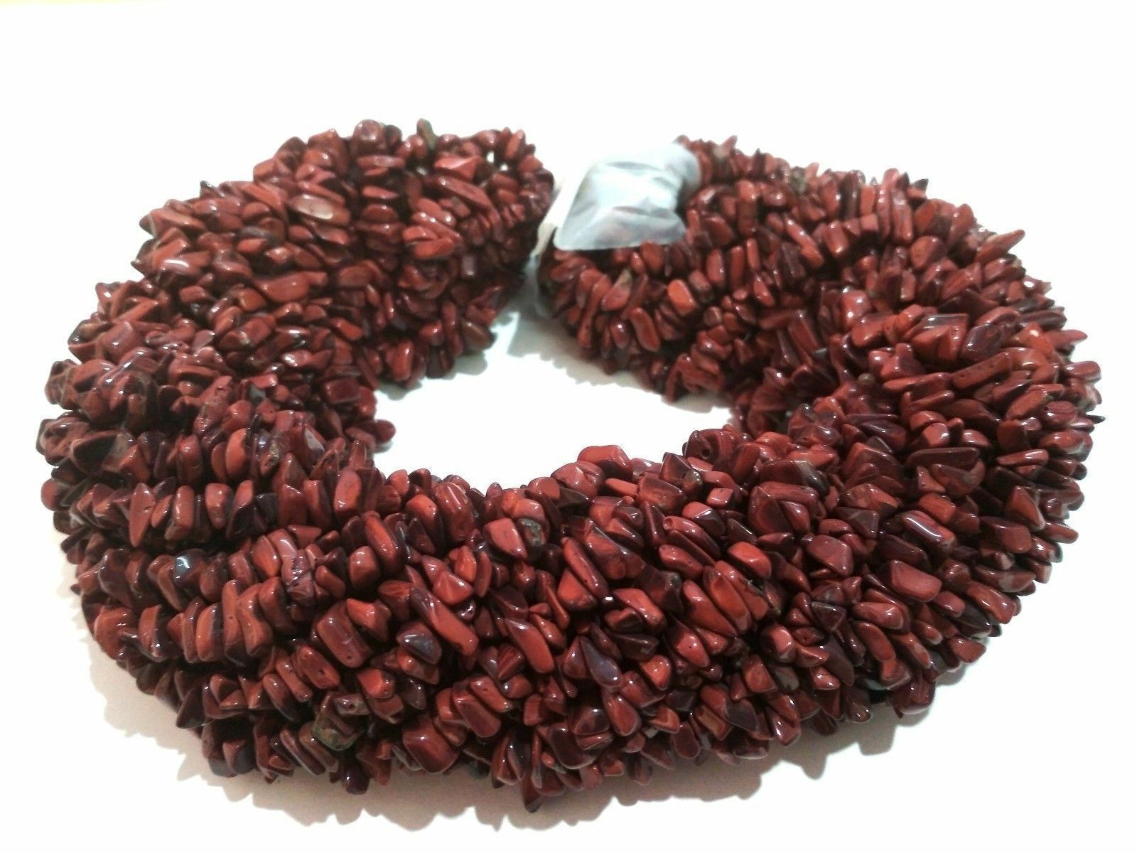 1 Strand Natural Multi Stone Chips Nugget Uncut Smooth 4-6mm Beads 34″inch C5