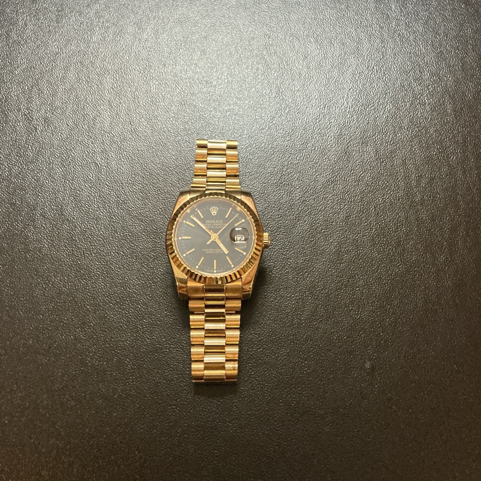 Men’s Luxury Watch with Box and Papers
