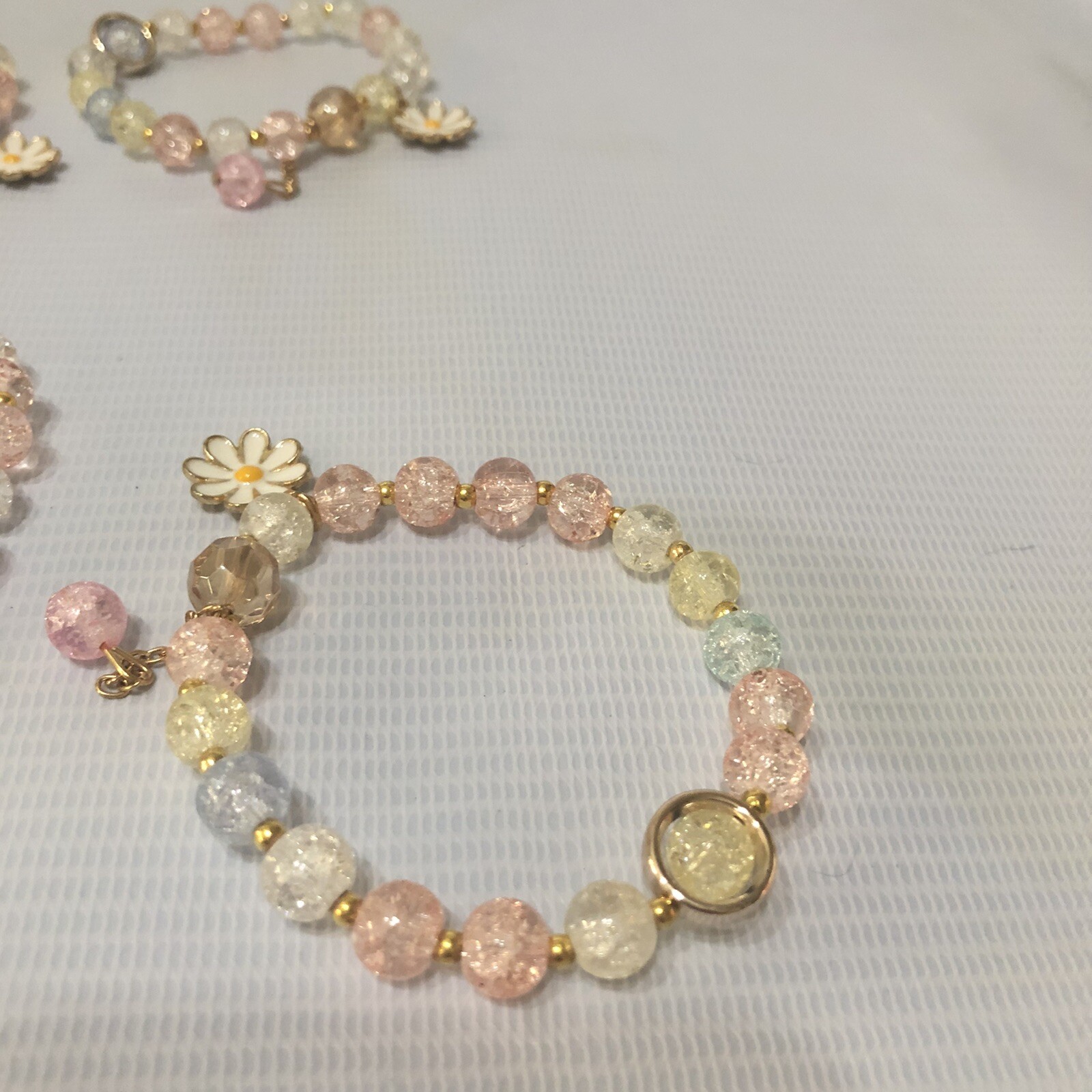 Women’s Beaded Bracelet With Charms 1-pc bracelet Only Can Be Used As Bag Charm