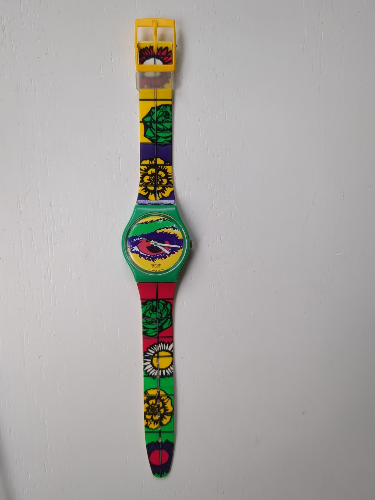 Vintage Swatch Watch 1994 Swatch Originals Gent “Mouse Rap” (Reference: GG128)