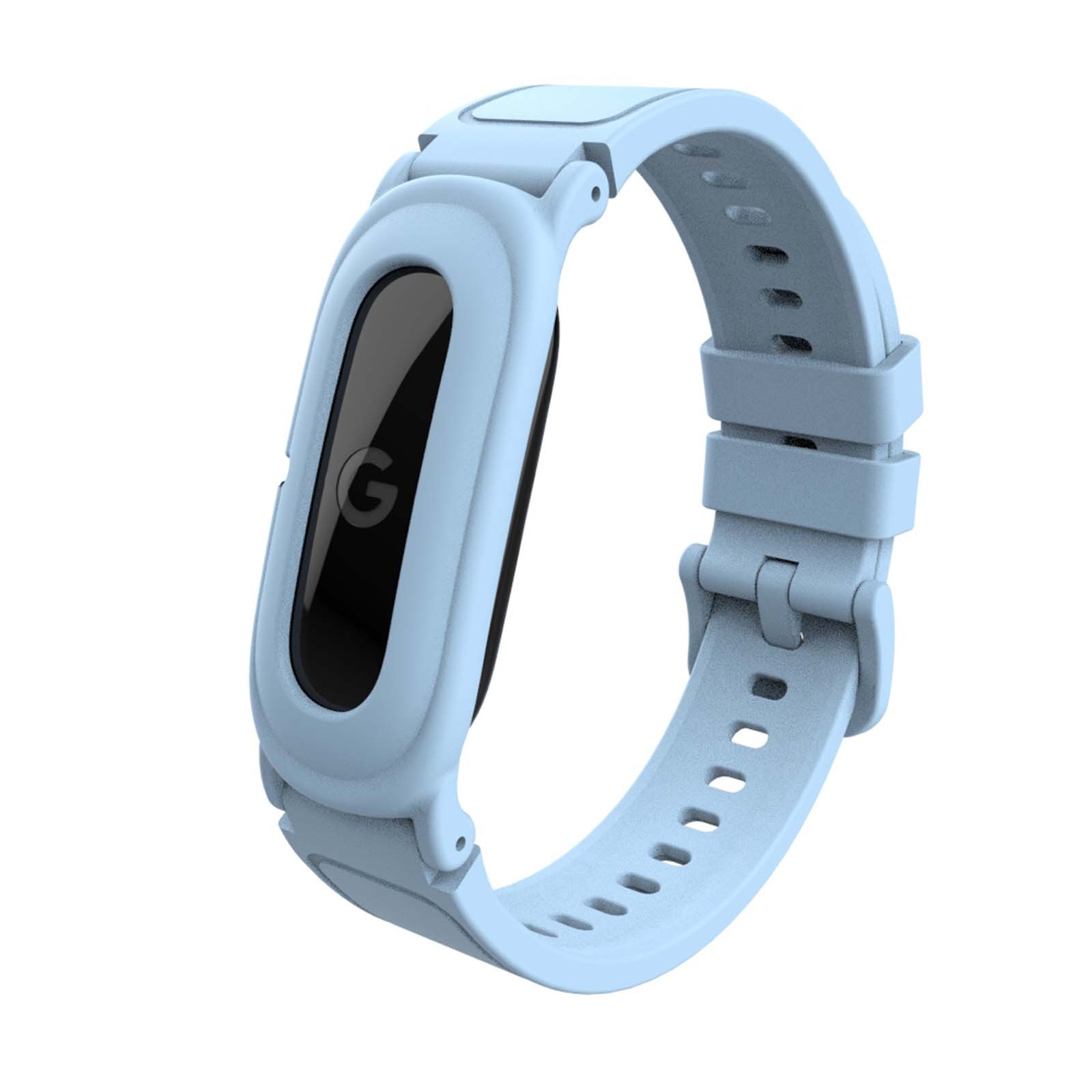 For Google Fitbit Air 2026 Silicone Adjustable Sports Loop Band Strap TPU Case