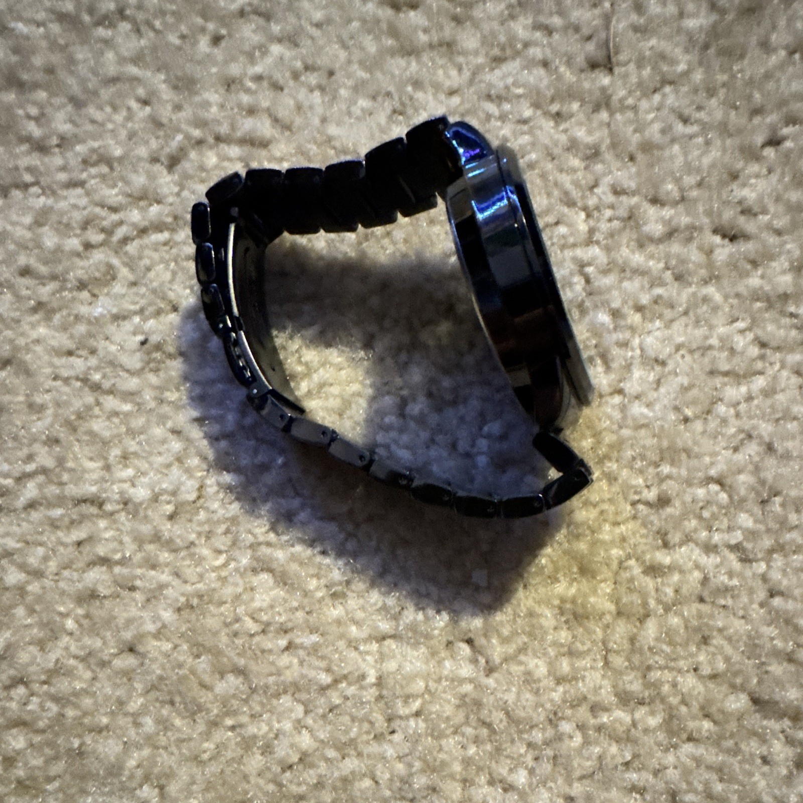 57154-IRON MAN STYLE BLACK/GREEN 48MM Watch