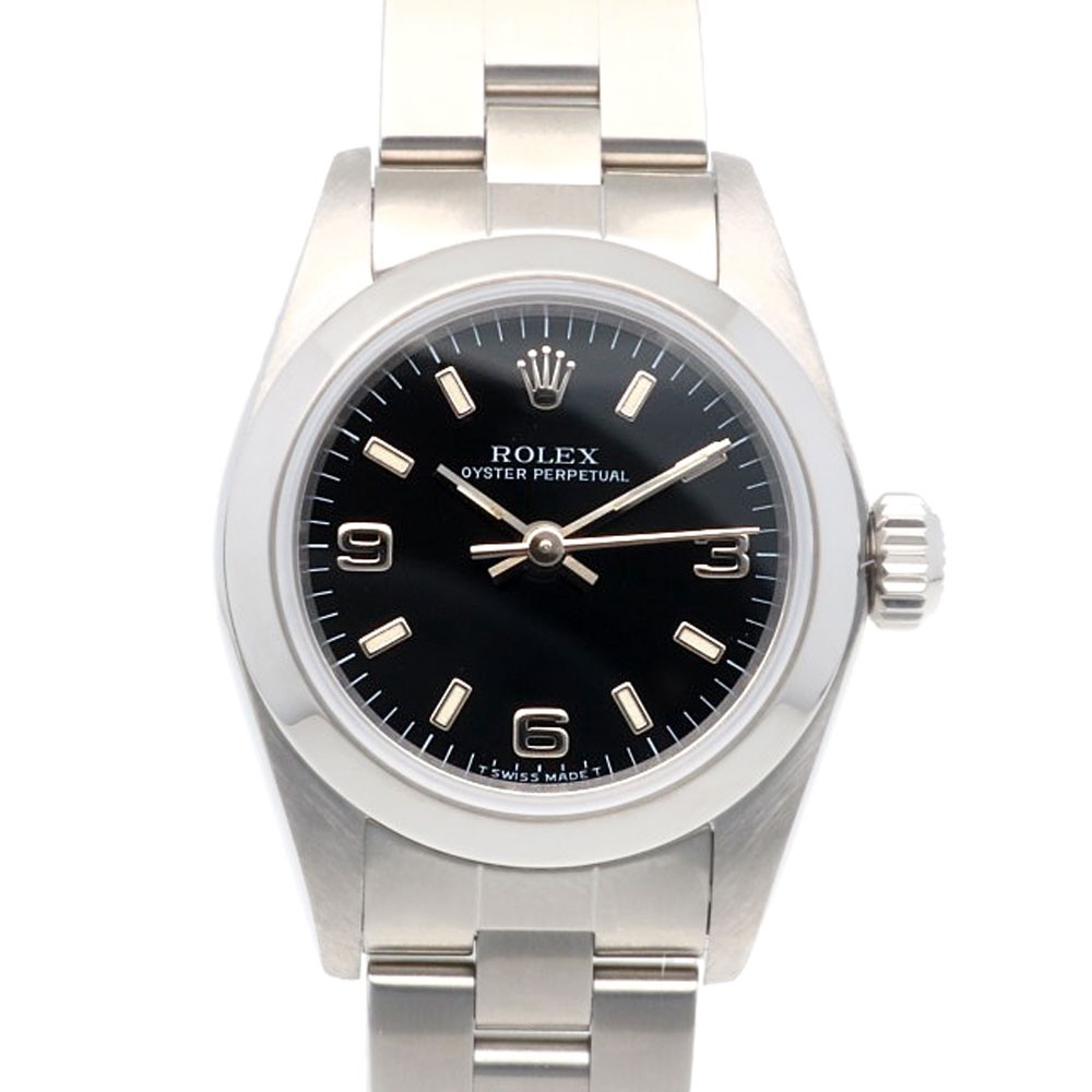 ROLEX Oyster perpetual Watches 67180 Stainless Steel U-number used