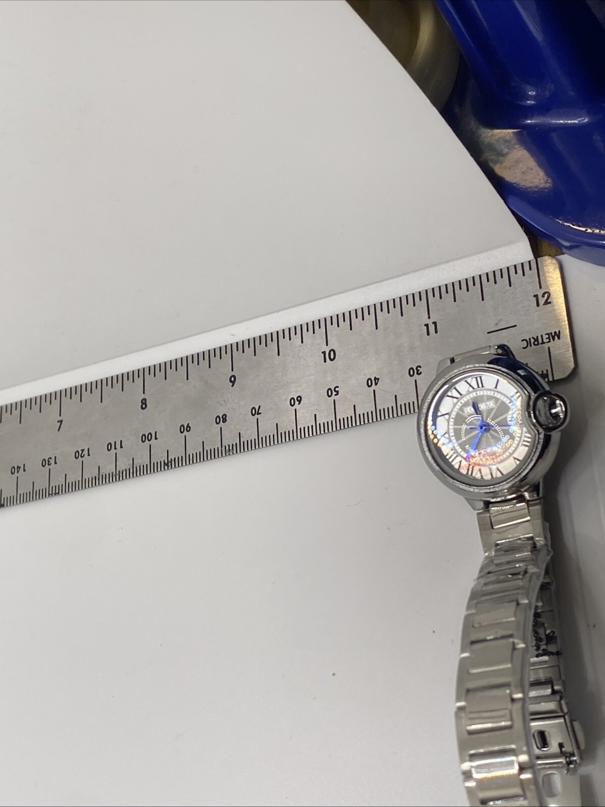 Longbo Womens Silver Dress Watch Classy Luxury Watch New Battery New!