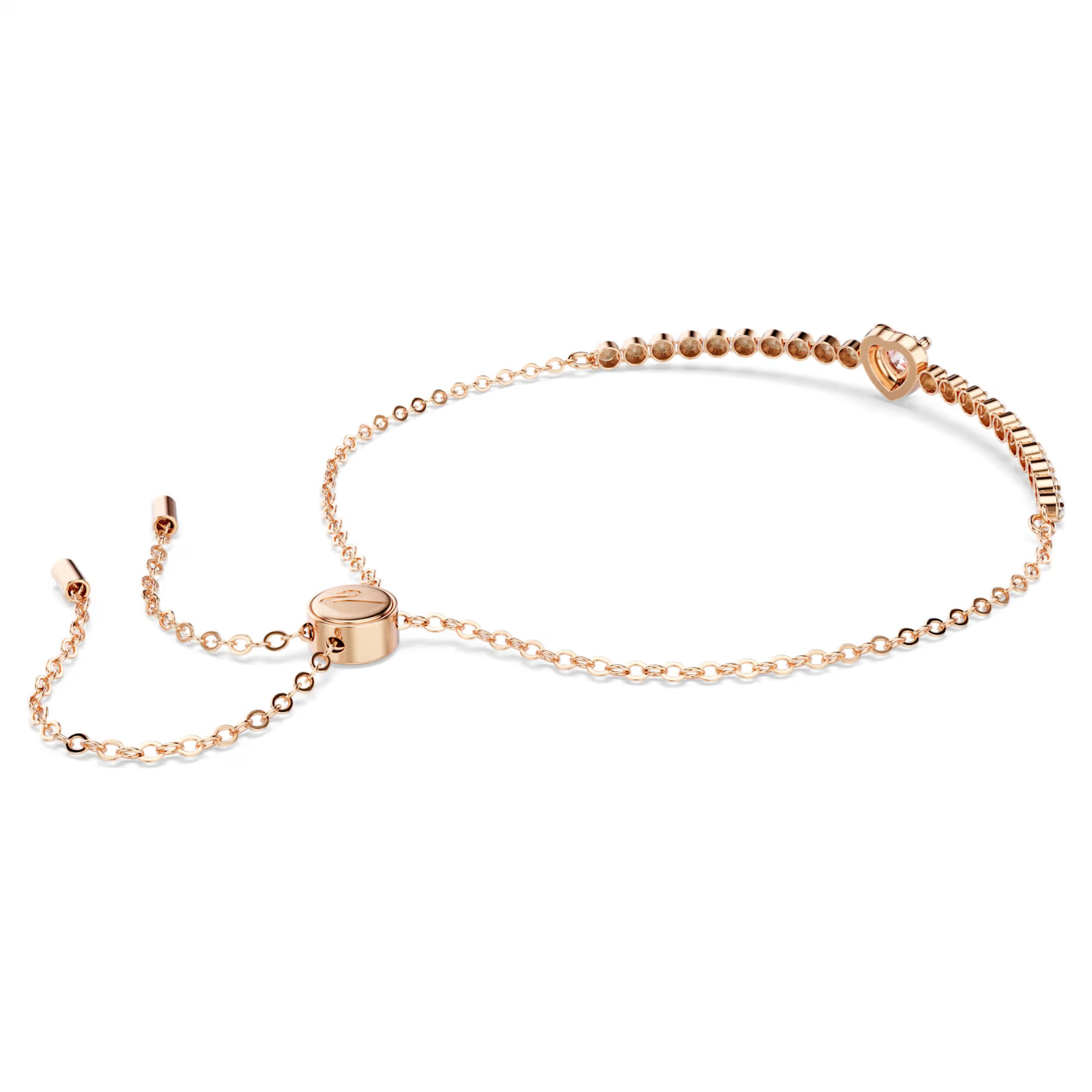 Swarovski One bracelet Heart Rose Gold Finish – 5646745 Pink *NEW IN GIFT BOX*