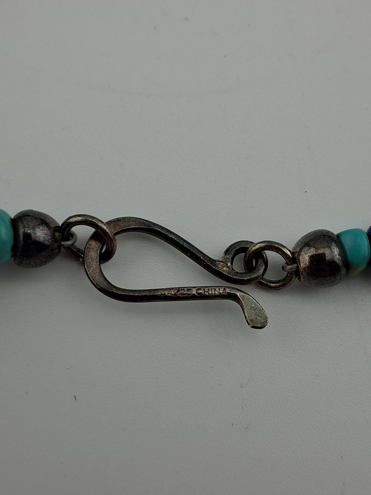 Jay King DTR Extra Long 60″ Lapis And Turquoise Stone Pebble Necklace