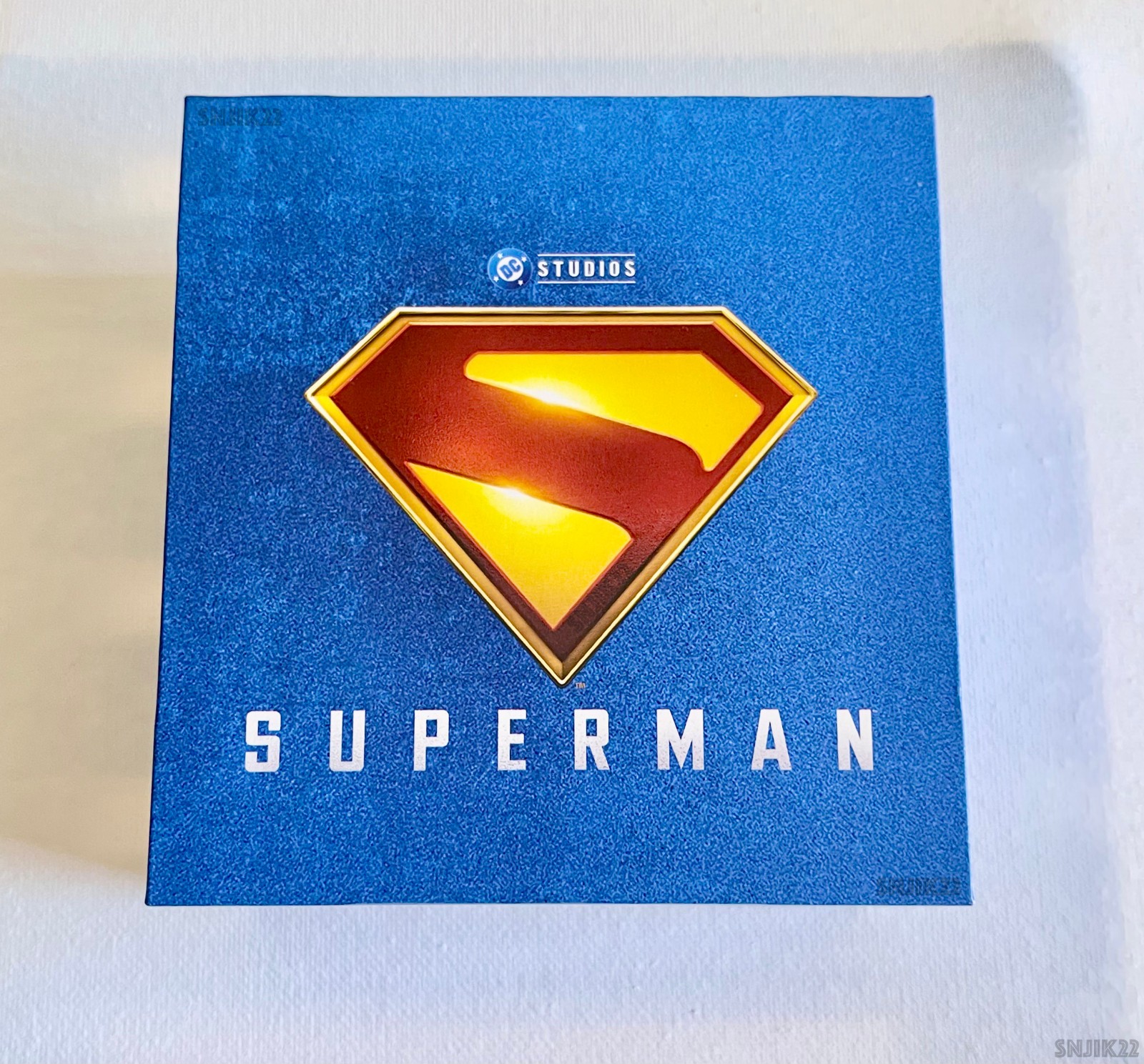 SUPERMAN DC Comics Accutime Collector’s Watch Gunmetal Finish 2025 (NEW IN BOX)