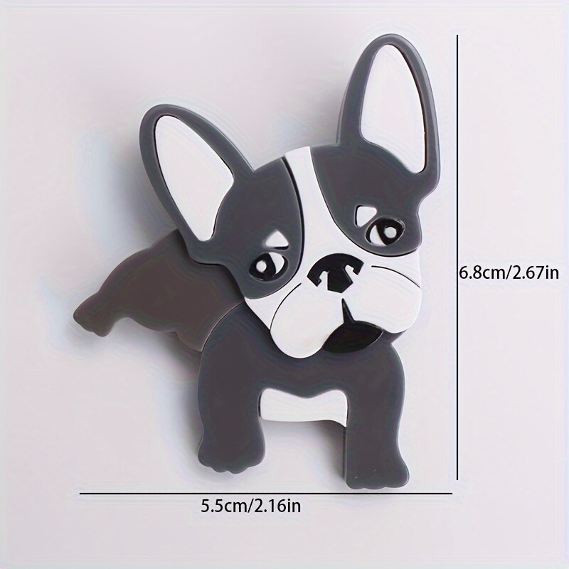 Women Fashion Dog Brooch Acrylic Animal Pins Jewelry Accessories