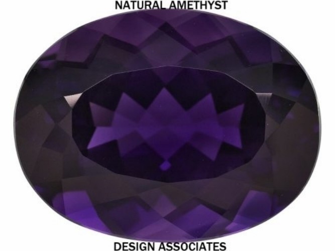 AFRICAN AMETHYST 6 x 4 MM OVAL CUT ALL NATURAL AAA