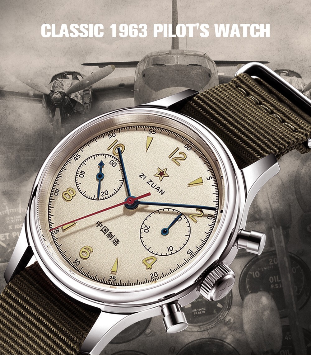 SEAKOSS 71Anniversary 38mm Acrylic Crystal No Gooseneck Vintage Mechanical Watch