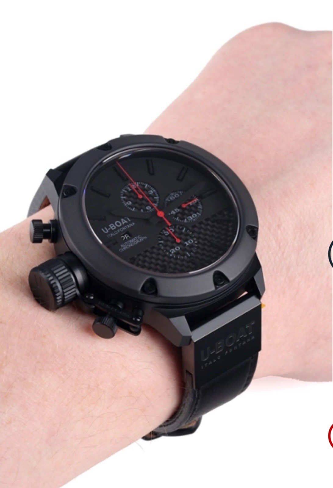 Limited Edition U-Boat Classico Titanium Chrono ITALO FONTANA Model No.6549-53MM