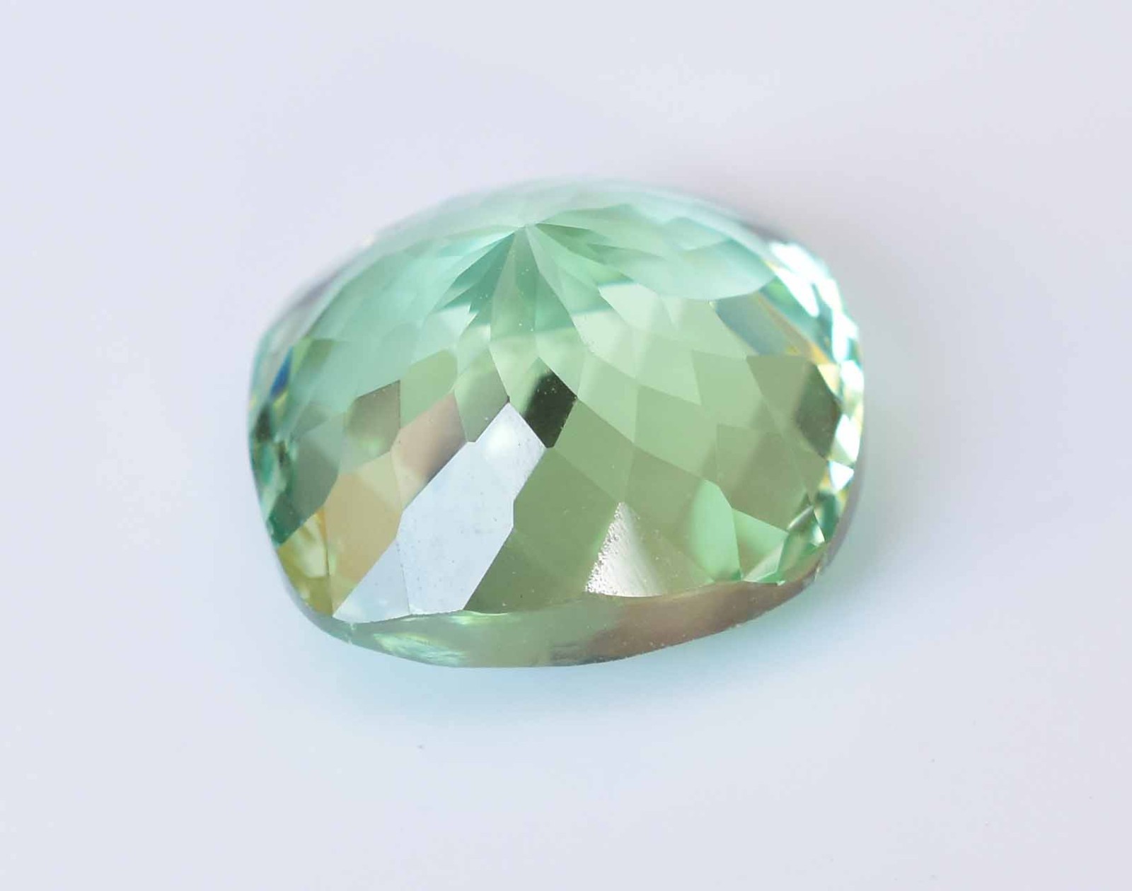 Natural Montana Green Sapphire 11.45CT Certified Stunning Cushion Loose Gemstone